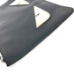 FENDI 7N0078 Monster Bugs Pouch/Clutch Bag in Black Leather for Men