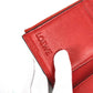 LOEWE バイカラー アナグラム スモール バーティカルウォレット コンパクトウォレット 3つ折り財布 レザー レディース ピンク
