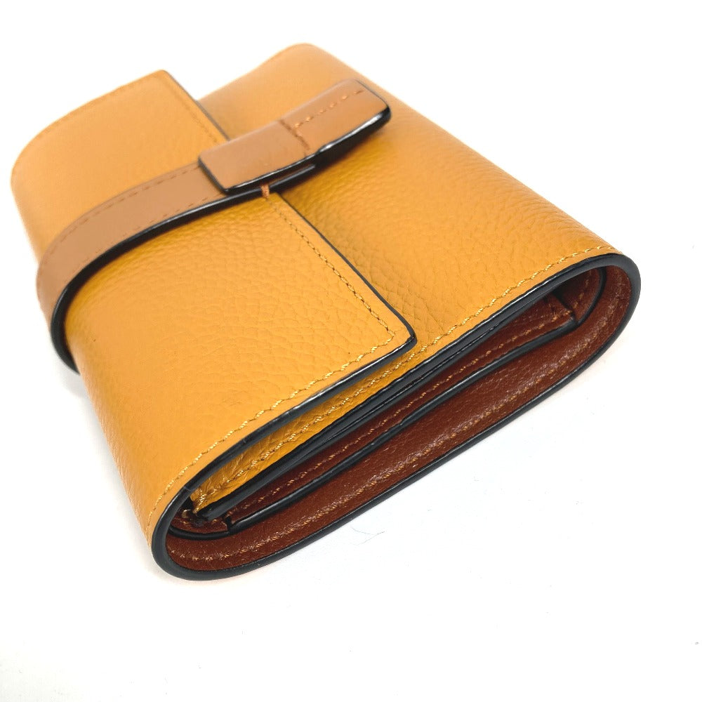 LOEWE C660Z41X01 コンパクトウォレット コンパクト ジップウォレット 2つ折り財布 レザー レディース トフィー/タン ブラウン