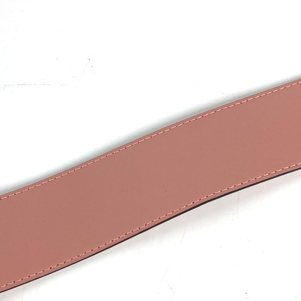 GUCCI 281548 マイクログッチシマ GG ズボン用ベルト ベルト レザー レディース ピンク