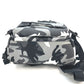 BALENCIAGA 6440312 カモフラ 迷彩 アーミー バックパック カバン ショルダーバッグ 2WAY リュックサック キャンバス メンズ グレー×ブラック