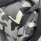 BALENCIAGA 6440312 カモフラ 迷彩 アーミー バックパック カバン ショルダーバッグ 2WAY リュックサック キャンバス メンズ グレー×ブラック
