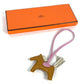 HERMES バッグアクセサリー ロデオPM ロデオ PM バッグチャーム 馬 シュバル チャーム アニョーミロ レディース セサミ/モーヴシルヴェスト/クレ ベージュ