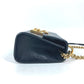 GUCCI 432182 斜め掛け カバン ポシェット PADLOCK ハチ BEE パドロック 蜂 チェーン ショルダーバッグ レザー レディース ブラック