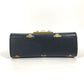 GUCCI 432182 斜め掛け カバン ポシェット PADLOCK ハチ BEE パドロック 蜂 チェーン ショルダーバッグ レザー レディース ブラック