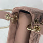Dior M0505ONGE_M50P レディディオール Lady Dior バッグ ミニ カナージュ チェーン ショルダーバッグ 斜め掛け カバン ハンドバッグ ラムスキン レディース ピンクベージュ系