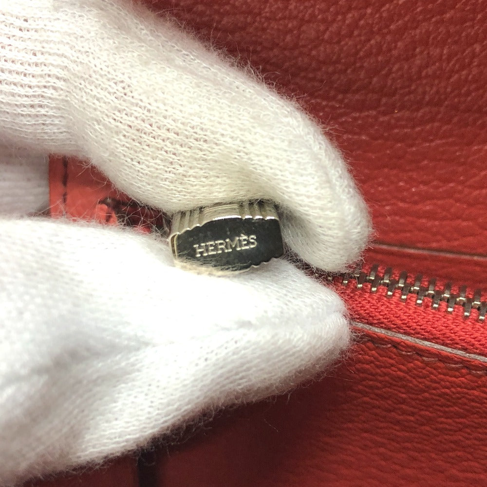 HERMES ロングウォレット ケリーウォレット フラッグ 長財布 エプソン レディース ピンク