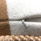 HERMES H103423M クッション 《Hリヴィエラ》 雑貨 インテリア インテリア小物 クッション ウール/カシミヤ レディース サーブル ベージュ