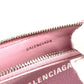 BALENCIAGA 637130 ロゴ フラグメントケース カードケース 名刺入れ パスケース コインケース レザー レディース ピンク