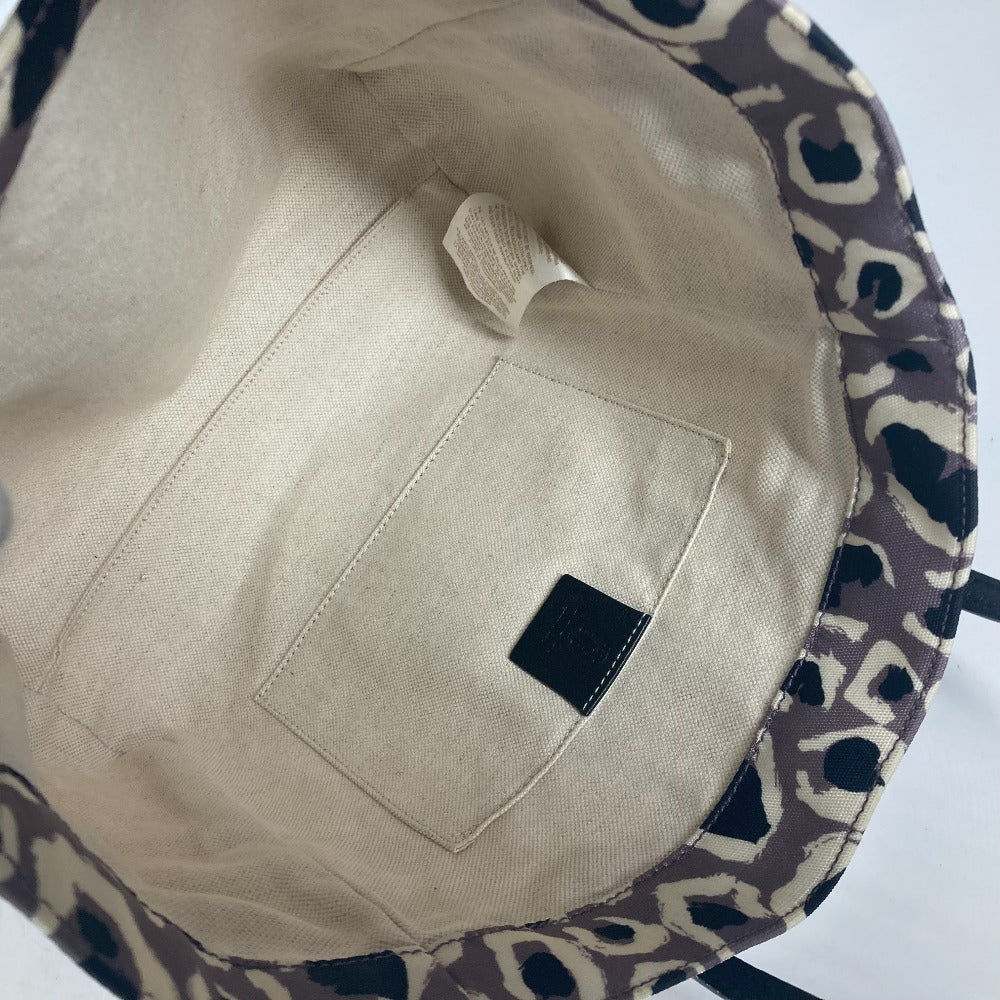 GUCCI 284721 チルドレンズ キッズ レオパード 豹 ヒョウ ハンドバッグ カバン トートバッグ ナイロン/レザー キッズ パープル