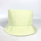 HERMES Stitch Serie Logo Bucket Hat, Cotton, Women's, Light Green