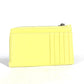 BALENCIAGA 736734 ロゴ ENVELOPE ロング コイン & カードホルダー コインケース 小銭入れ 財布 カードケース レザー レディース イエロー