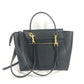 CELINE マイクロ トートバッグ ベルトバッグ 2WAY ショルダーバッグ 肩掛け 斜め掛け ハンドバッグ レザー レディース ブラック
