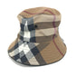 BURBERRY 8052981 チェック ハット帽 帽子 バケットハット ボブハット ハット コットン レディース ベージュ