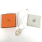 HERMES アクセサリー ネックレス スタッズ シェーヌダンクル PM ペンダント ネックレス スイフト レディース ナタ ホワイト