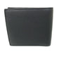 GUCCI 496316 Vintage Logo Print Compact Wallet, Bifold Leather, Men's, Black