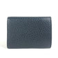GUCCI 523277 GGマーモント コンパクト ウォレット ミニ 3つ折り財布 レザー レディース ブラック