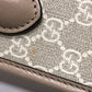 GUCCI 671623 GGスプリーム インターロッキングG ミニトートバッグ 2WAY ミニバッグ 肩掛け 斜め掛け ショルダーバッグ GGスプリームキャンバス レディース ライトベージュ