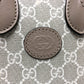 GUCCI 671623 GGスプリーム インターロッキングG ミニトートバッグ 2WAY ミニバッグ 肩掛け 斜め掛け ショルダーバッグ GGスプリームキャンバス レディース ライトベージュ