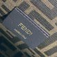 FENDI 8BP129 肩掛け 斜め掛け ポシェット ファースト スモール 2WAY ショルダーバッグ カバン クラッチバッグ レザー レディース ホワイトグレー系