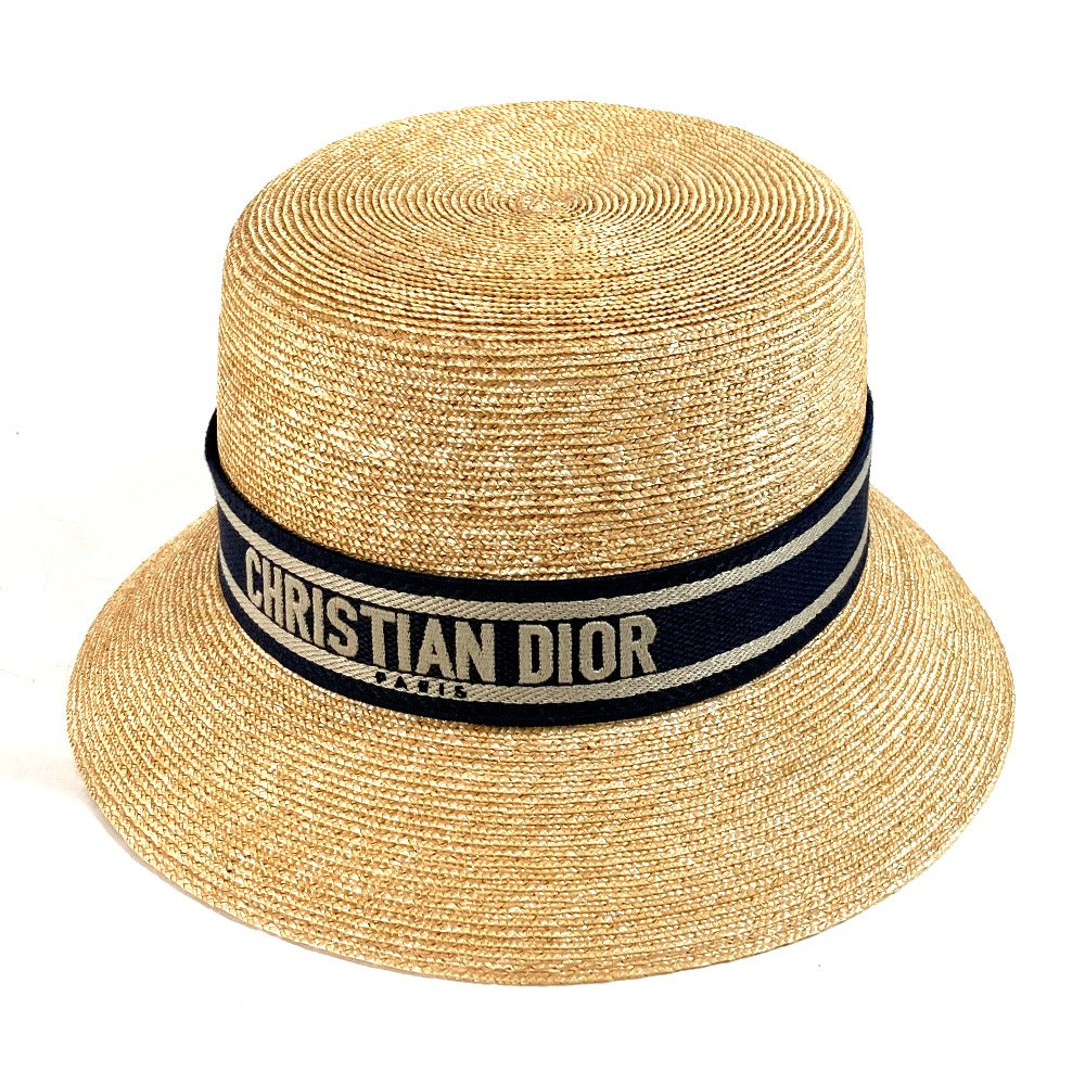 Dior 11DRT952G180 DIORESORT ディオリゾート ハット 麦わら帽子 ストローハット ハット レディース ベージュ