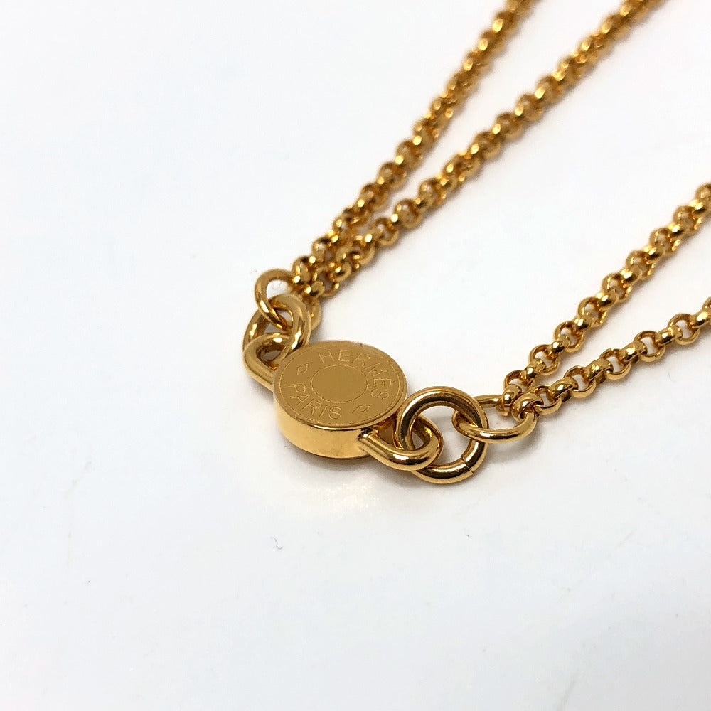 HERMES シャルニエールPM ネックレス アクセサリー 小物 ネックレス メタル レディース ゴールド