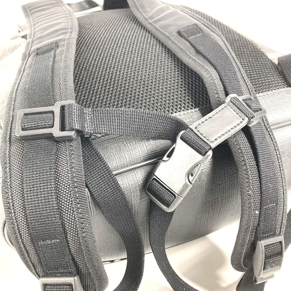 GUCCI 495563 GGスプリーム シェリーライン バックパック リュックサック GGスプリームキャンバス メンズ ブラック