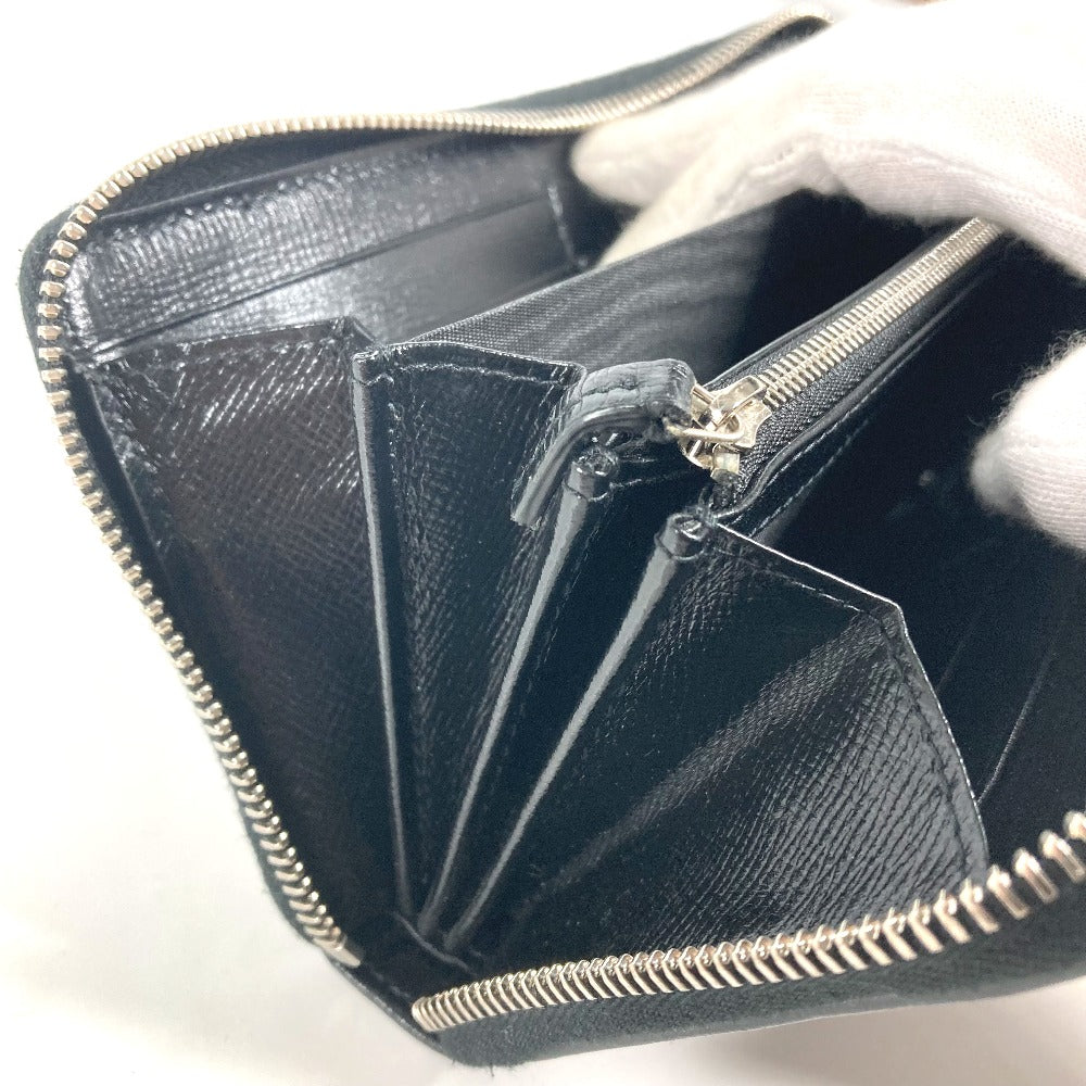 PRADA 2ML220 ロゴ トラベルケース ラウンドファスナー ロングウォレット 長財布 サフィアーノレザ－ メンズ ネイビー