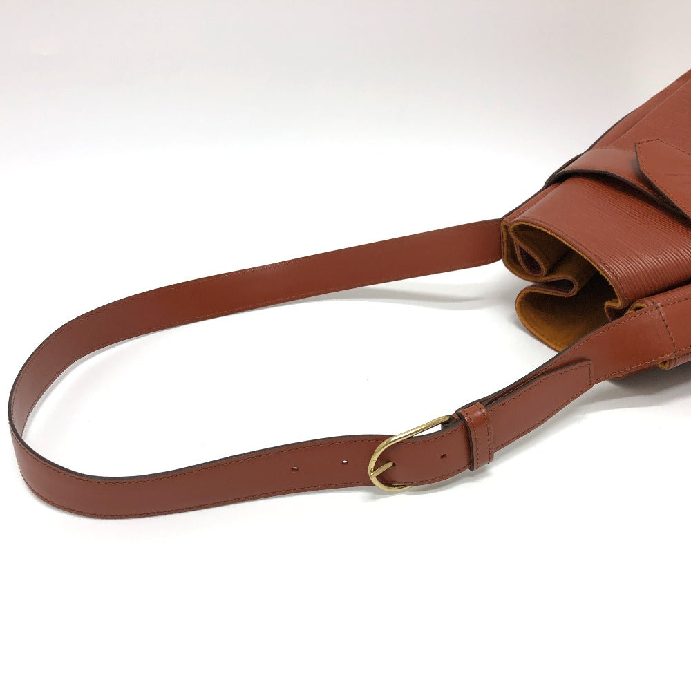 LOUIS VUITTON M80193 エピ サックデポール GM 肩掛け ワンショルダー ショルダーバッグ エピレザー レディース ケニアンブラウン ブラウン