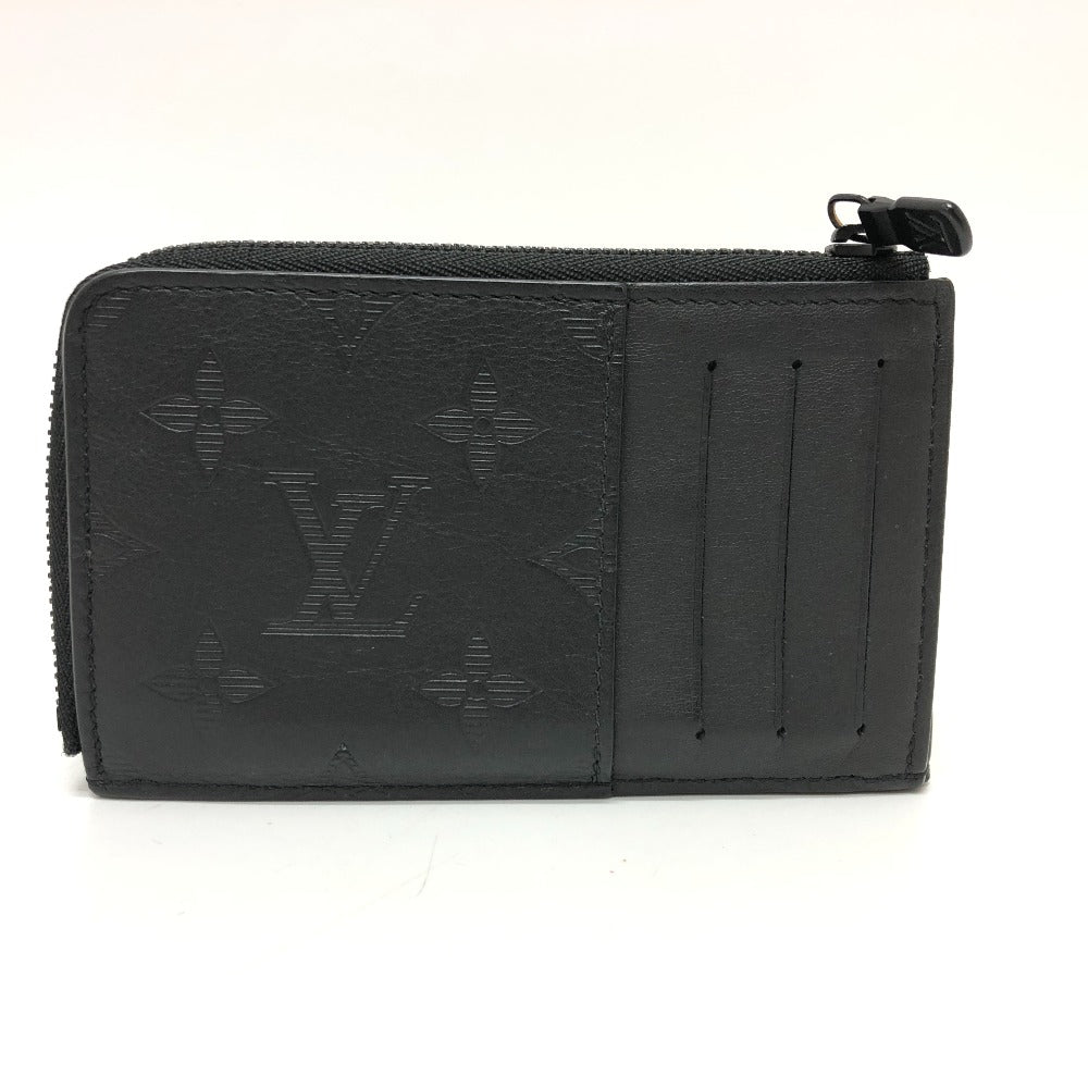 LOUIS VUITTON M81526 モノグラム シャドウ ハイブリッド 財布 ウォレット カードケース 小銭入れ コインケース モノグラムシャドウレザー メンズ ノワール ブラック