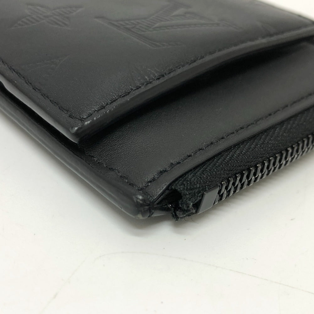 LOUIS VUITTON M81526 モノグラム シャドウ ハイブリッド 財布 ウォレット カードケース 小銭入れ コインケース モノグラムシャドウレザー メンズ ノワール ブラック