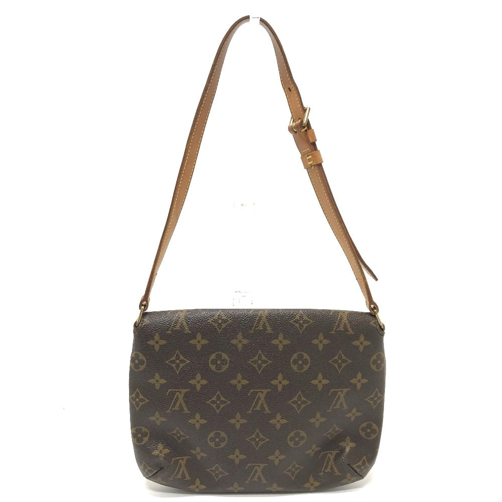 LOUIS VUITTON M51257 モノグラム ミュゼットタンゴ ショート 肩掛け ワンショルダー フラップ ショルダーバッグ モノグラムキャンバス レディース ブラウン