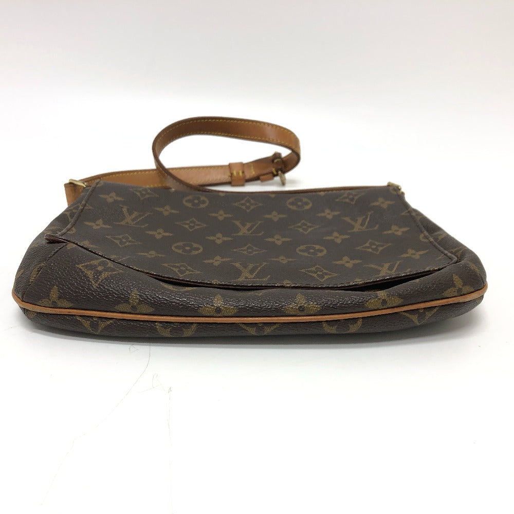 LOUIS VUITTON M51257 モノグラム ミュゼットタンゴ ショート 肩掛け ワンショルダー フラップ ショルダーバッグ モノグラムキャンバス レディース ブラウン