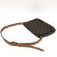 LOUIS VUITTON M51257 モノグラム ミュゼットタンゴ ショート 肩掛け ワンショルダー フラップ ショルダーバッグ モノグラムキャンバス レディース ブラウン