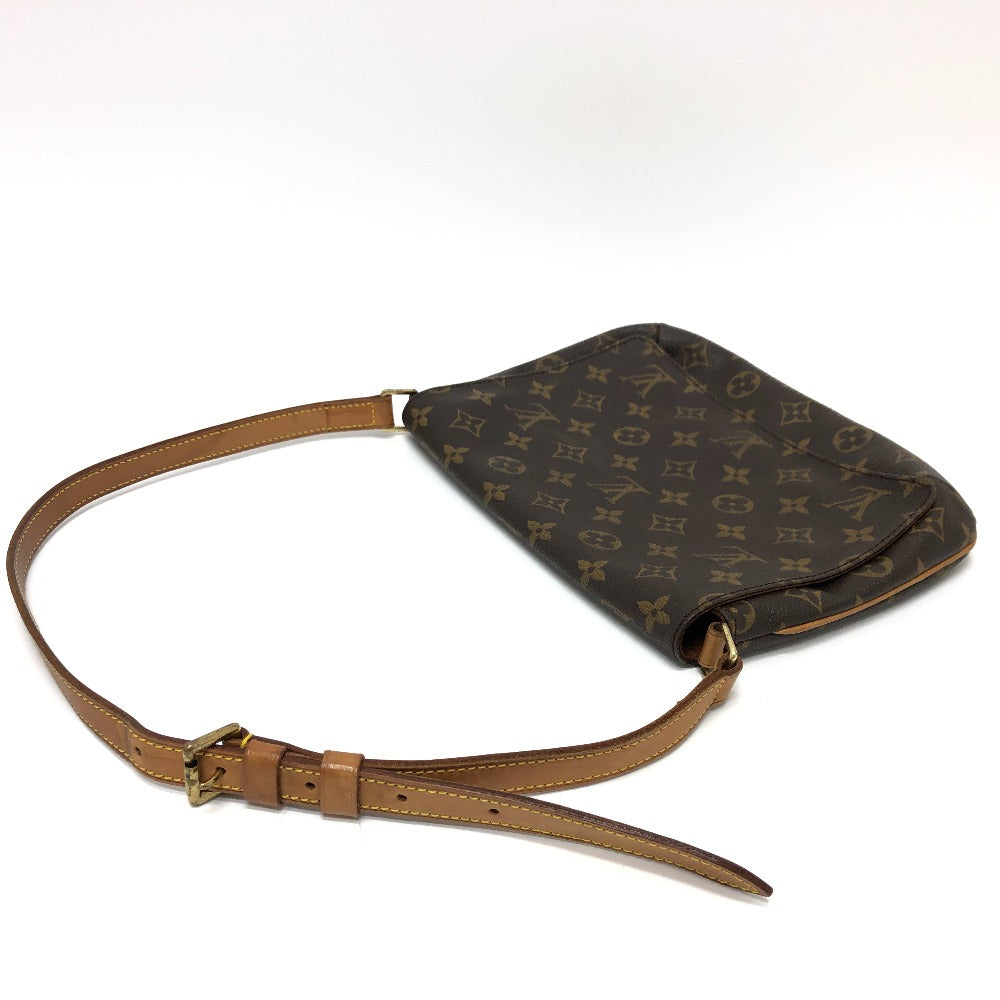 LOUIS VUITTON M51257 モノグラム ミュゼットタンゴ ショート 肩掛け ワンショルダー フラップ ショルダーバッグ モノグラムキャンバス レディース ブラウン