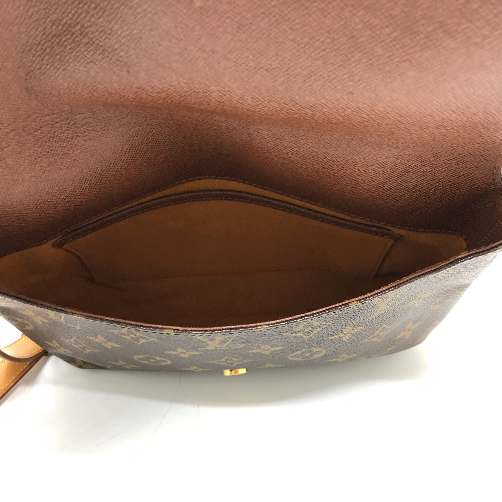 LOUIS VUITTON M51257 モノグラム ミュゼットタンゴ ショート 肩掛け ワンショルダー フラップ ショルダーバッグ モノグラムキャンバス レディース ブラウン