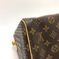 LOUIS VUITTON M95180 モノグラム ペルフォ スピーディ30 ミニボストンバッグ ハンドバッグ モノグラムキャンバス レディース フューシャ ブラウン×パープル系