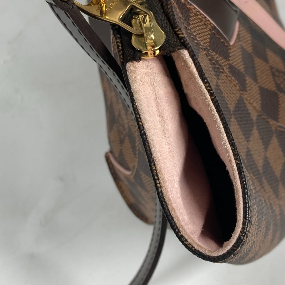 LOUIS VUITTON N41554 ダミエ カイサPM 2WAYバッグ ショルダーバッグ 斜め掛け 肩掛け ハンドバッグ ダミエキャンバス レディース ローズバレリーヌ ブラウン×ピンク