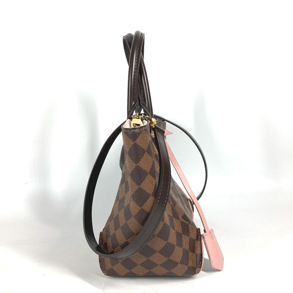 LOUIS VUITTON N41554 ダミエ カイサPM 2WAYバッグ ショルダーバッグ 斜め掛け 肩掛け ハンドバッグ ダミエキャンバス レディース ローズバレリーヌ ブラウン×ピンク