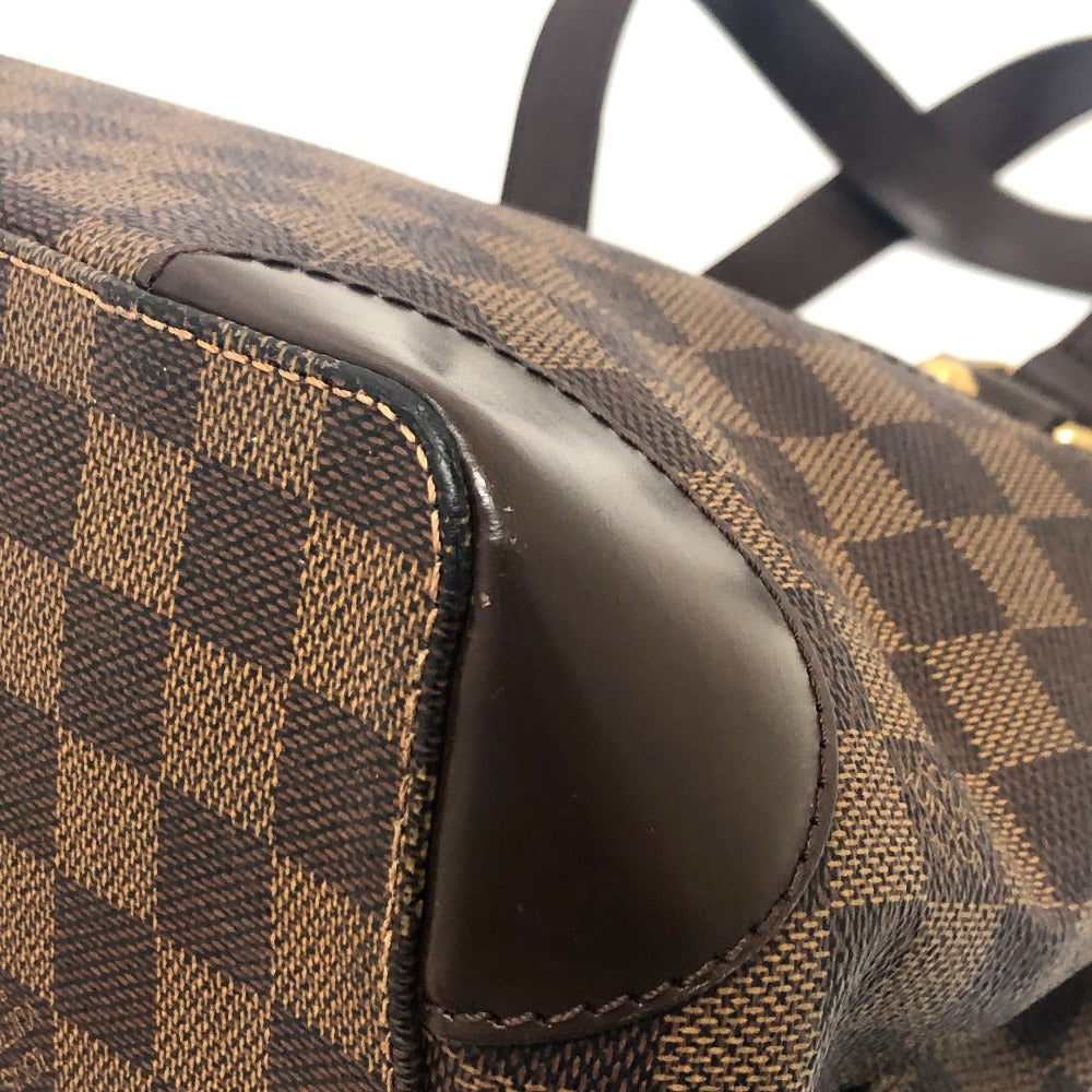 LOUIS VUITTON N51205 ダミエ ハムステッド PM ハンドバッグ カバン バッグ トートバッグ ダミエキャンバス レディース エベヌ ブラウン