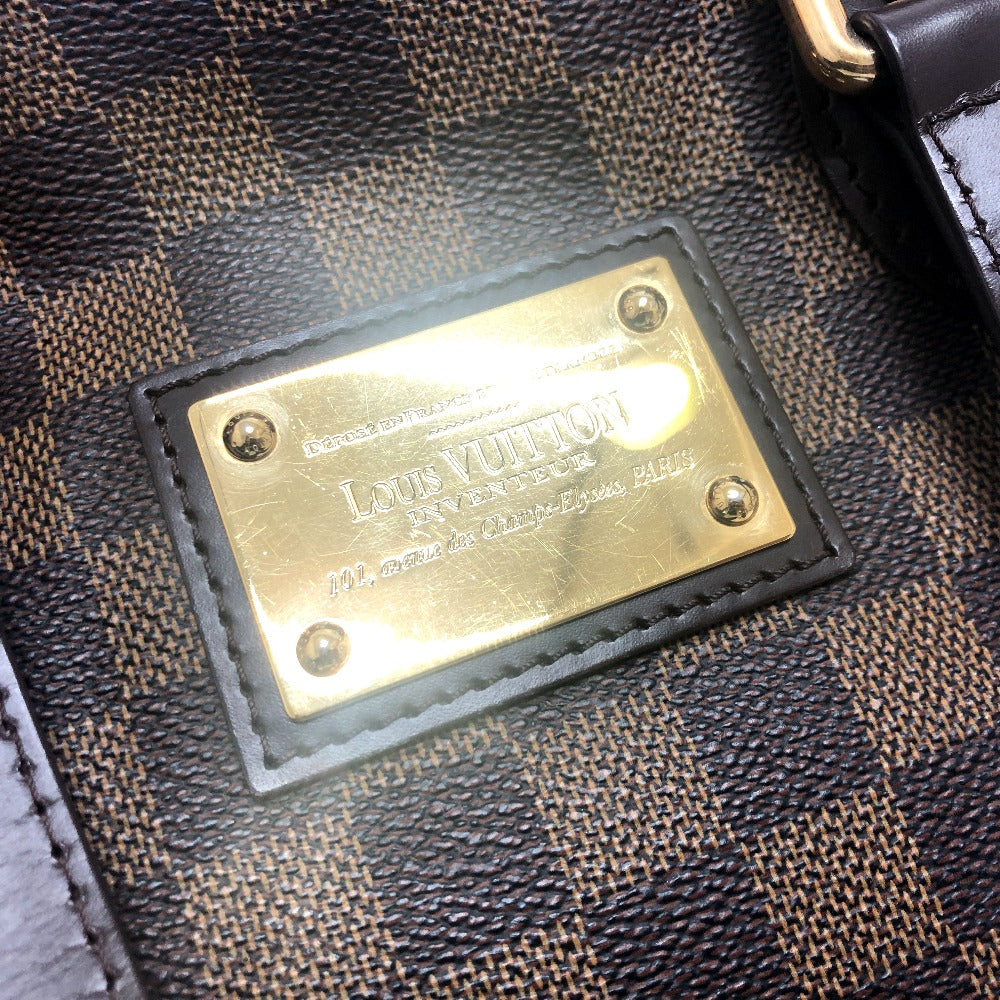 LOUIS VUITTON N51205 ダミエ ハムステッド PM ハンドバッグ カバン バッグ トートバッグ ダミエキャンバス レディース エベヌ ブラウン