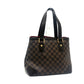 LOUIS VUITTON N51205 ダミエ ハムステッド PM ハンドバッグ カバン バッグ トートバッグ ダミエキャンバス レディース エベヌ ブラウン