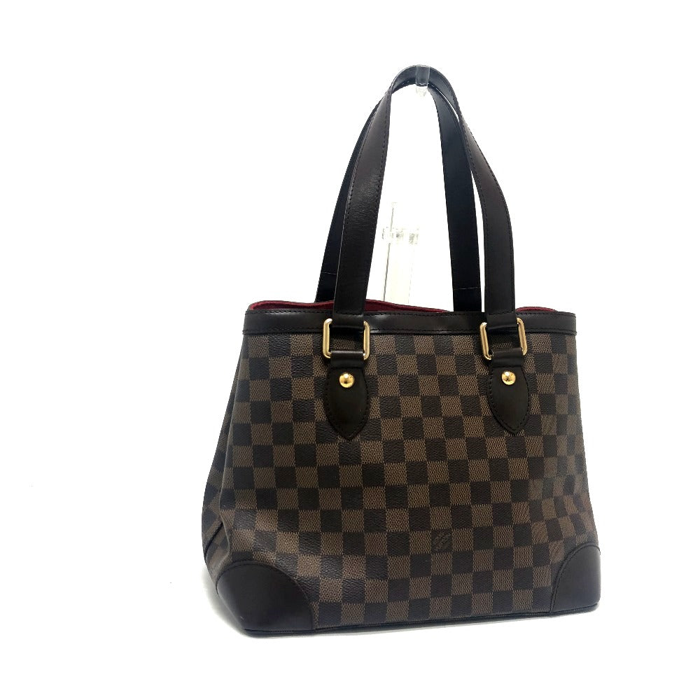 LOUIS VUITTON N51205 ダミエ ハムステッド PM ハンドバッグ カバン バッグ トートバッグ ダミエキャンバス レディース エベヌ ブラウン