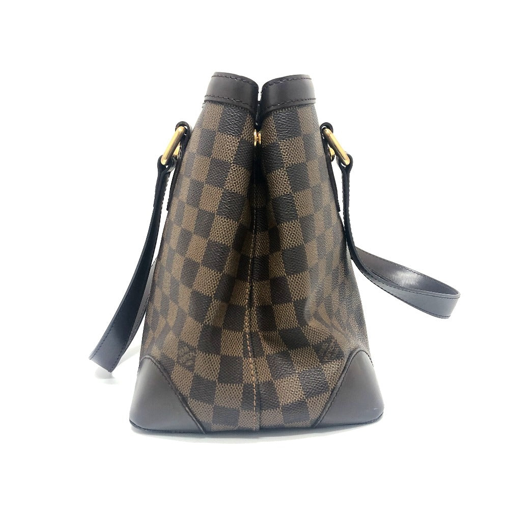 LOUIS VUITTON N51205 ダミエ ハムステッド PM ハンドバッグ カバン バッグ トートバッグ ダミエキャンバス レディース エベヌ ブラウン