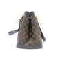 LOUIS VUITTON N51205 ダミエ ハムステッド PM ハンドバッグ カバン バッグ トートバッグ ダミエキャンバス レディース エベヌ ブラウン