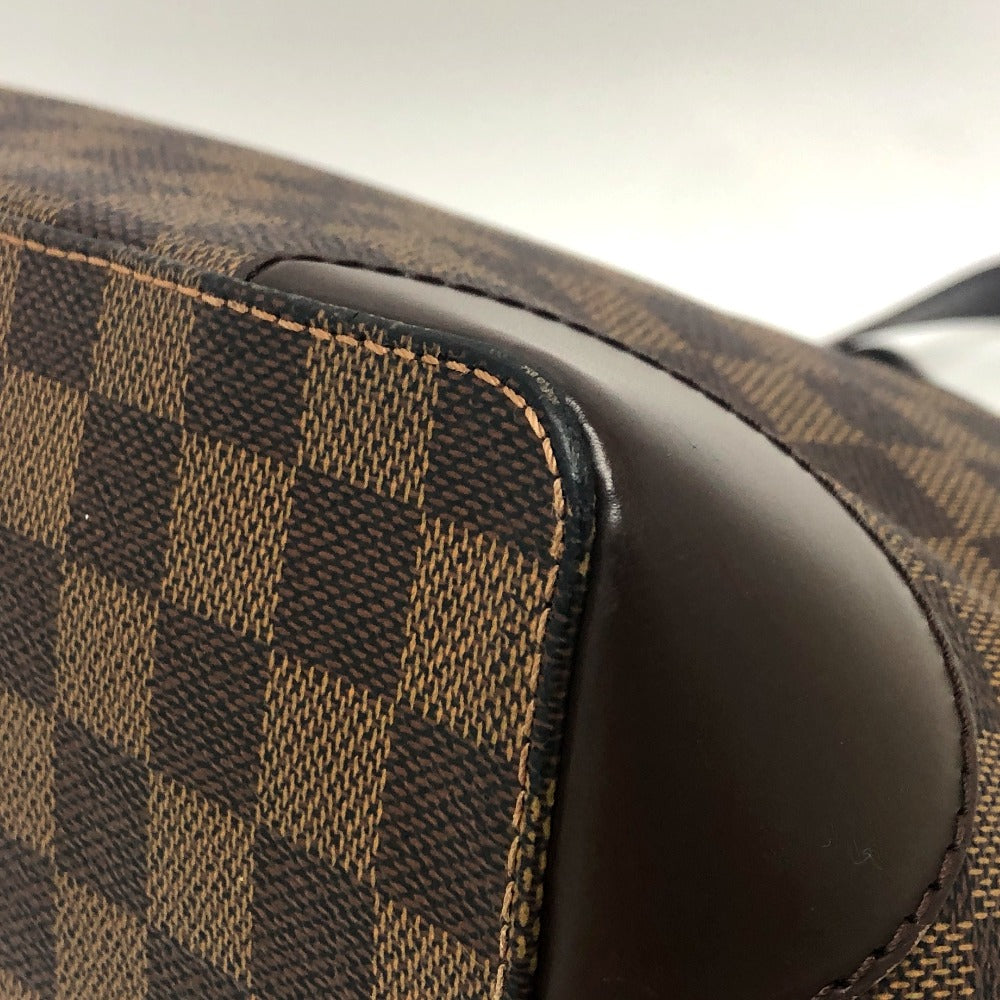 LOUIS VUITTON N51205 ダミエ ハムステッド PM ハンドバッグ カバン バッグ トートバッグ ダミエキャンバス レディース エベヌ ブラウン