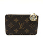 LOUIS VUITTON M81882 モノグラム ポルト カルト ロミー カードケース 小銭入れ コインケース コインケース モノグラムキャンバス メンズ ジョーヌ ブラウン×イエロー
