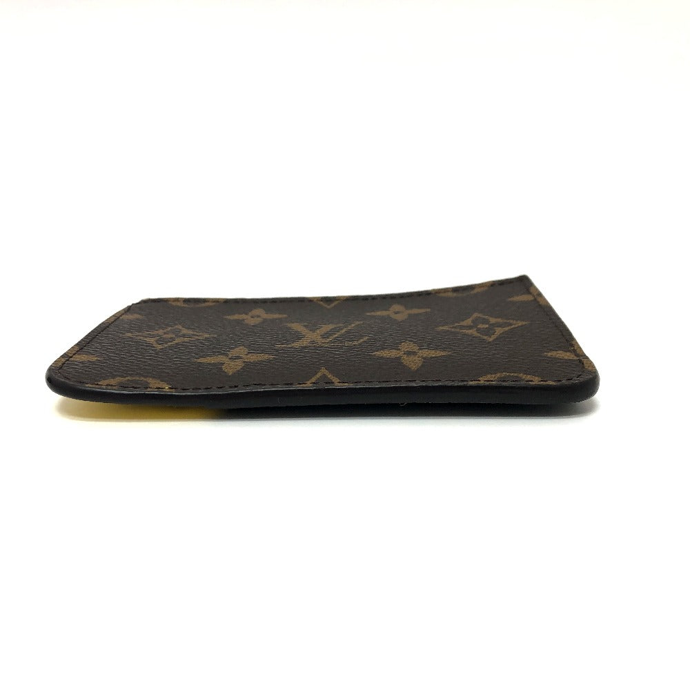 LOUIS VUITTON M81882 モノグラム ポルト カルト ロミー カードケース 小銭入れ コインケース コインケース モノグラムキャンバス メンズ ジョーヌ ブラウン×イエロー