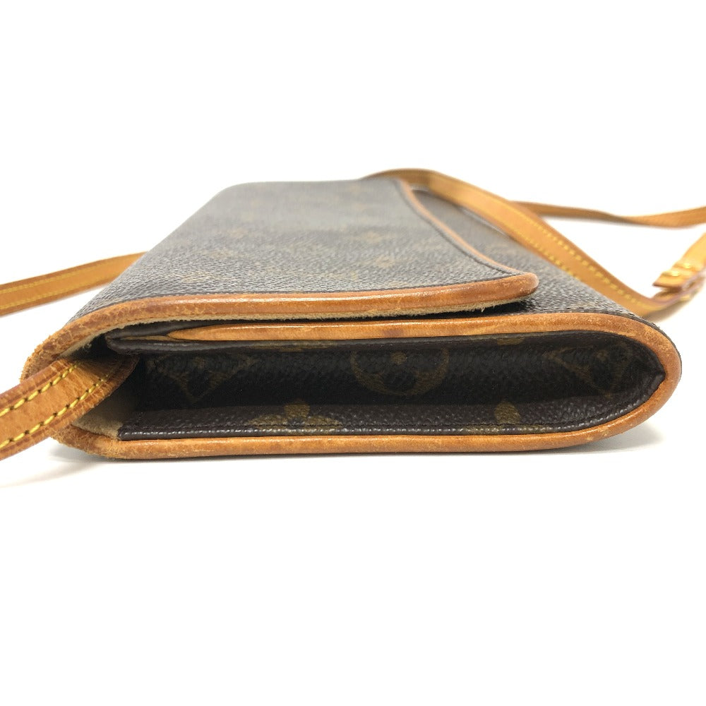 LOUIS VUITTON M51852 モノグラム ポシェット・ツインGM バッグ カバン 斜め掛けバック ショルダーバッグ モノグラムキャンバス レディース ブラウン
