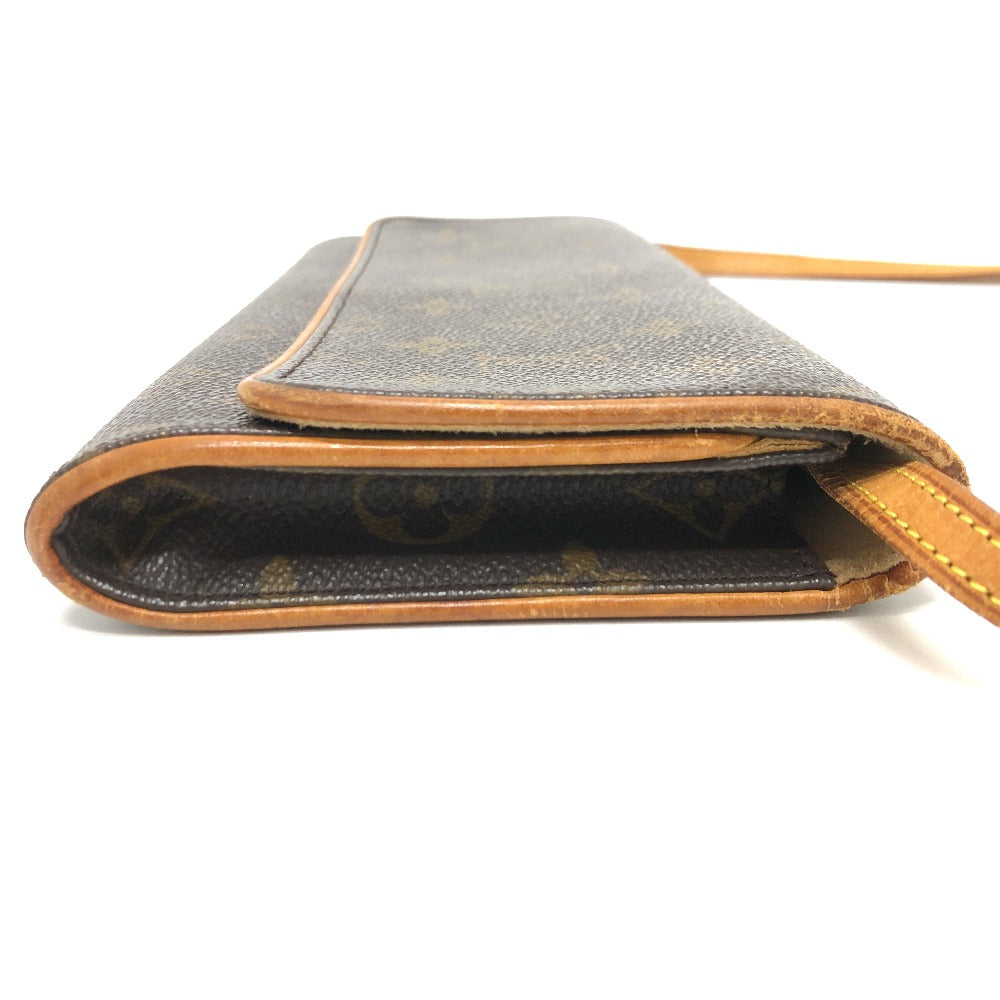 LOUIS VUITTON M51852 モノグラム ポシェット・ツインGM バッグ カバン 斜め掛けバック ショルダーバッグ モノグラムキャンバス レディース ブラウン
